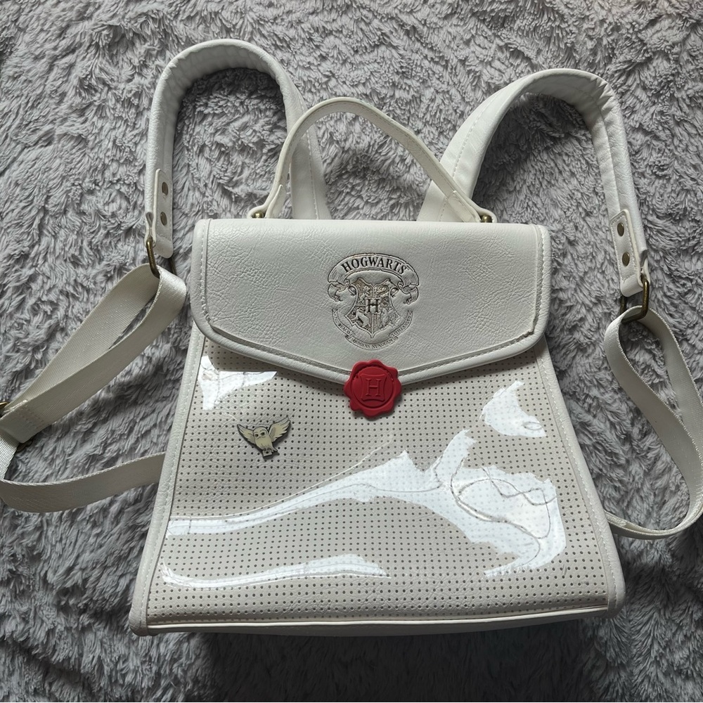 Retired Harry Potter Hogwarts letter pins Loungefly backpack